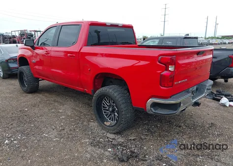 2021 Chevrolet Silverado 1500 4Wd Short Bed Lt z USA, uszkodzony, nr VIN 1GCUYDED4MZ139580